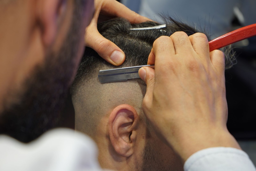 Skin Fade for a Westshore Wedding Party